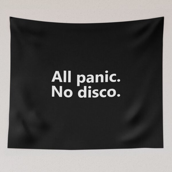 Item preview, All Panic No Disco Gift Gift Idea Memes designed and sold by HSGDesignz.