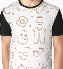 Newborn baby seamless pattern. Graphic T-Shirt