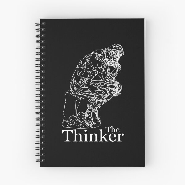 Item preview, The Thinker. Line Art Rendition. designed and sold by Sonof-Deair.