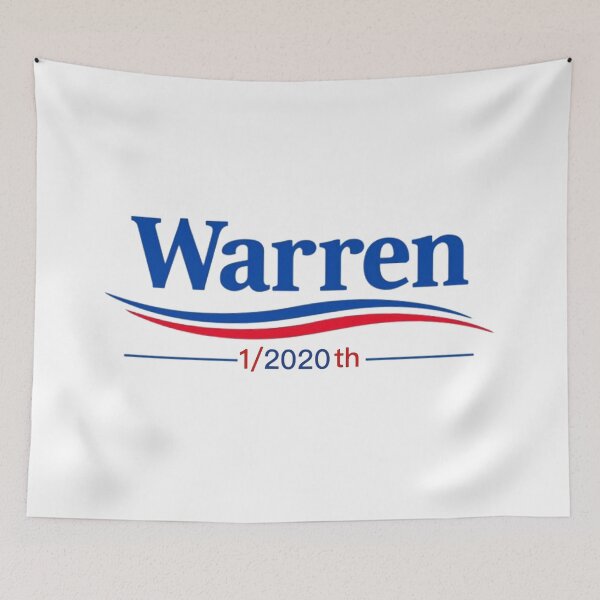 Aperçu de l'œuvre Trump Warren 2020 créée et vendue par cocreations.