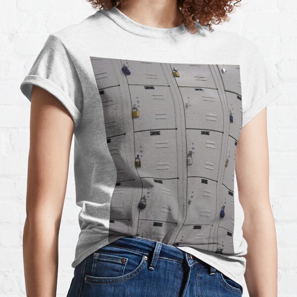 #cabinet, #rack, #mailbox, #security, #order, #food, #data, #drawer Classic T-Shirt