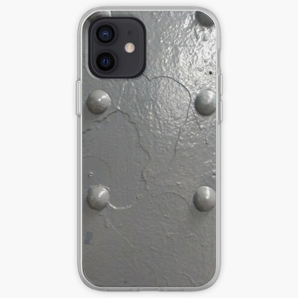 #steel, #stud, #abstract, #reflection, #dew, #pattern, #drop, #ColorImage iPhone Soft Case