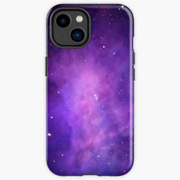 Outer Space Purple Galaxy iPhone Case iPhone Tough Case