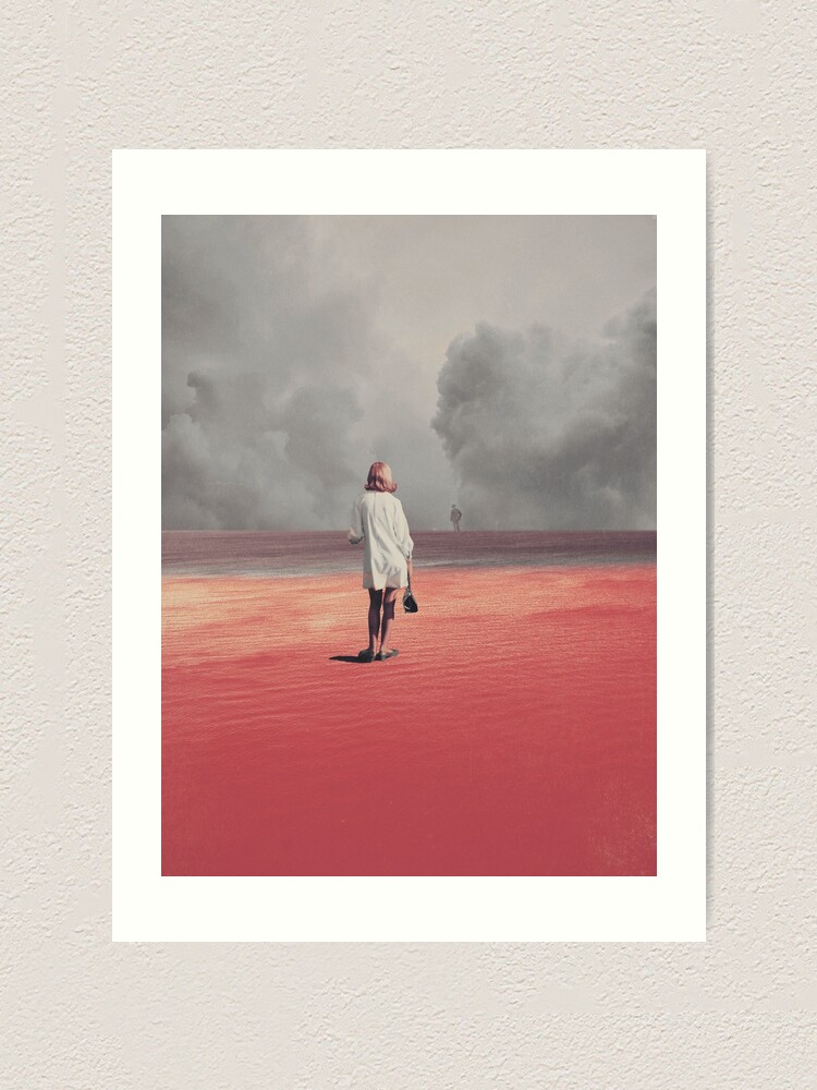 Alternate view of Watching you Leave me. Didn't want to Art Print