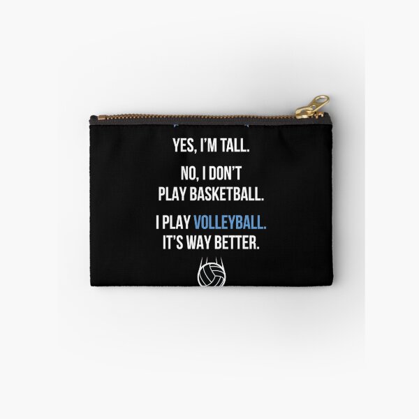 Item preview, Yes, I´m Tall I Play Volleyball designed and sold by MooonTees.