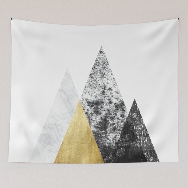Item preview, Grungy Marbled Mid Century Modern Mountain Graphic designed and sold by maggiecuda.