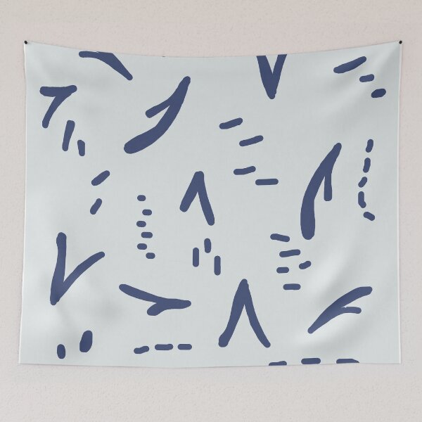 Item preview, Blue Pastel Branch Pattern designed and sold by bickspics.