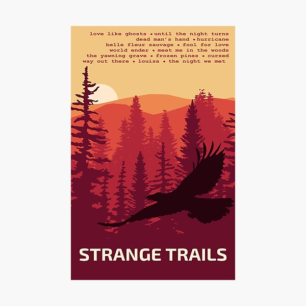 Strange Trails // Lord Huron Photographic Print