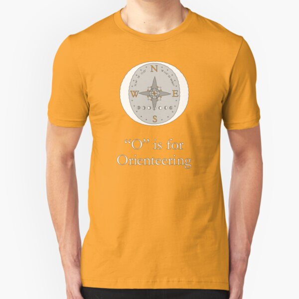"O" is for Orienteering Slim Fit T-Shirt