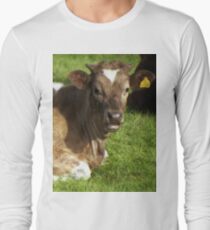 A calf of Llanfairfechan. Long Sleeve T-Shirt