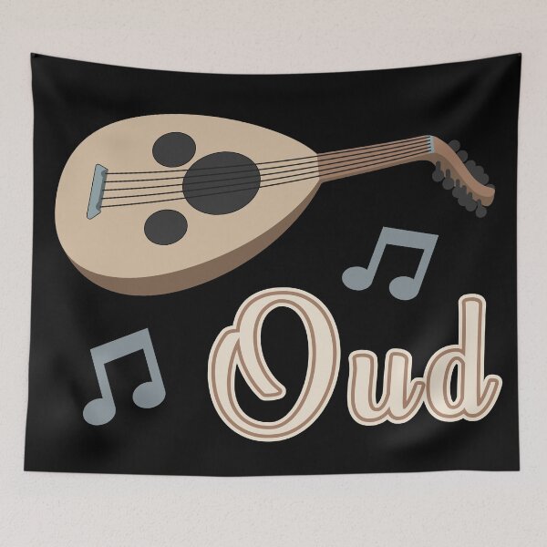 Item preview, Lute or Oud Instrument, Classic Retro Vintage Musical Instrument Oud, For Music and Traditional Music Lovers  designed and sold by Jurzai.