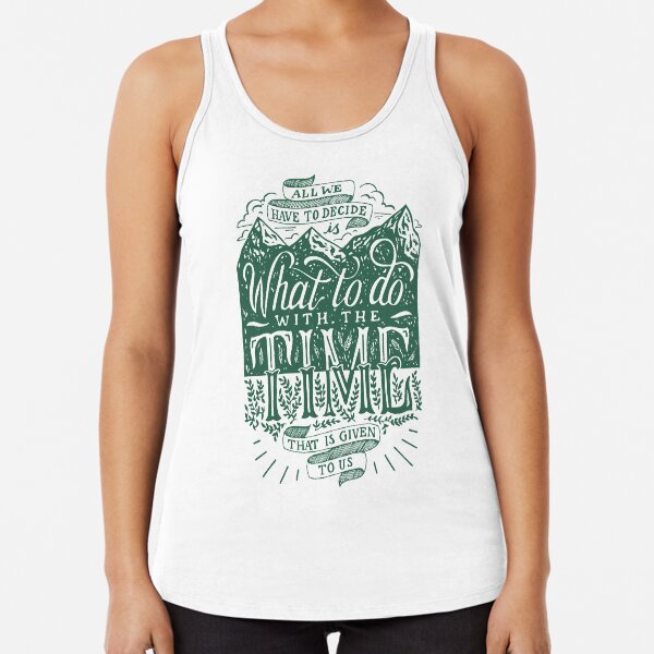 Time Given To Us Racerback Tank Top