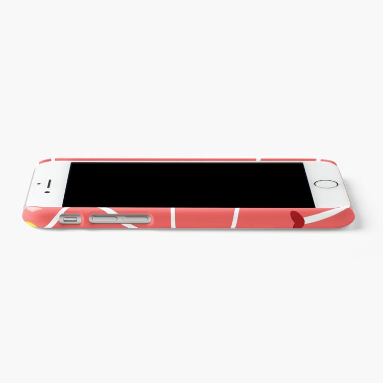 Alternate view of Burning Love iPhone Case