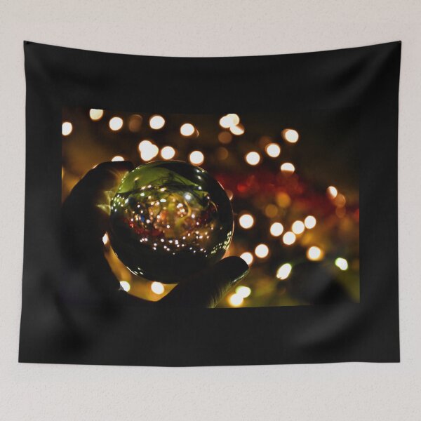 Item preview, Glass ball with fairy lights designed and sold by Mii-pics.