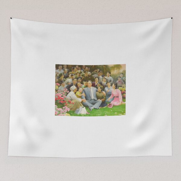 Item preview, Funny North Korea Communism Propaganda Poster Print T-Shirt designed and sold by coolhiphoptees.
