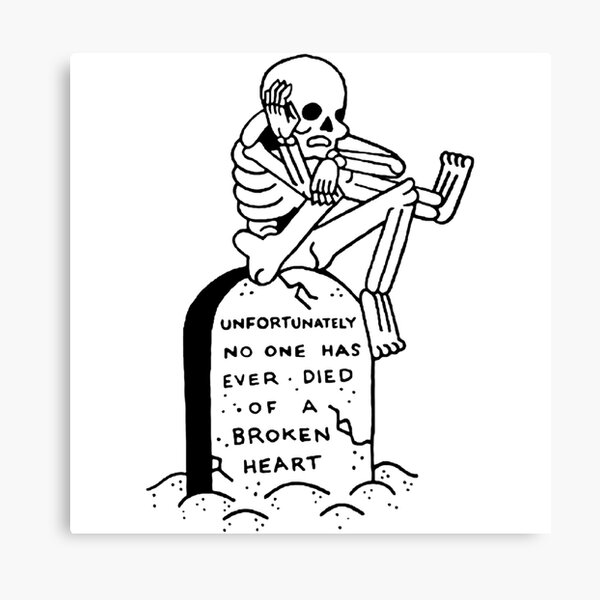 Leinwanddrucke Broken Heart Redbubble