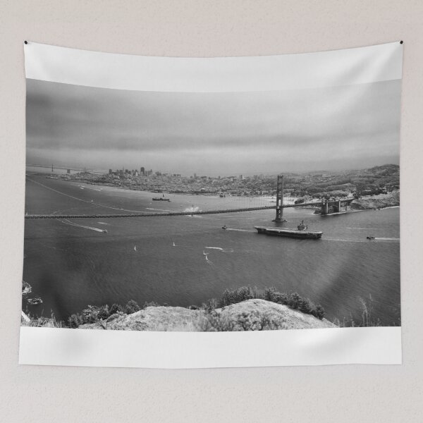Item preview, U.S.S. Nimitz - 75th Anniversary of the Golden Gate Bridge designed and sold by Rodney Johnson.
