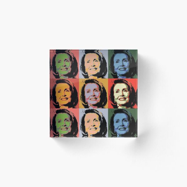 Madam Speaker - Pelosi Superstar Acrylic Block
