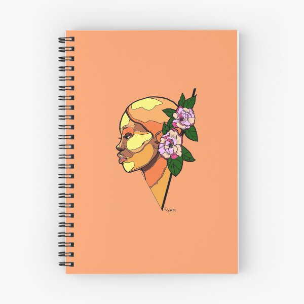 Item preview, girl with flowers orange designed and sold by Rscypher.