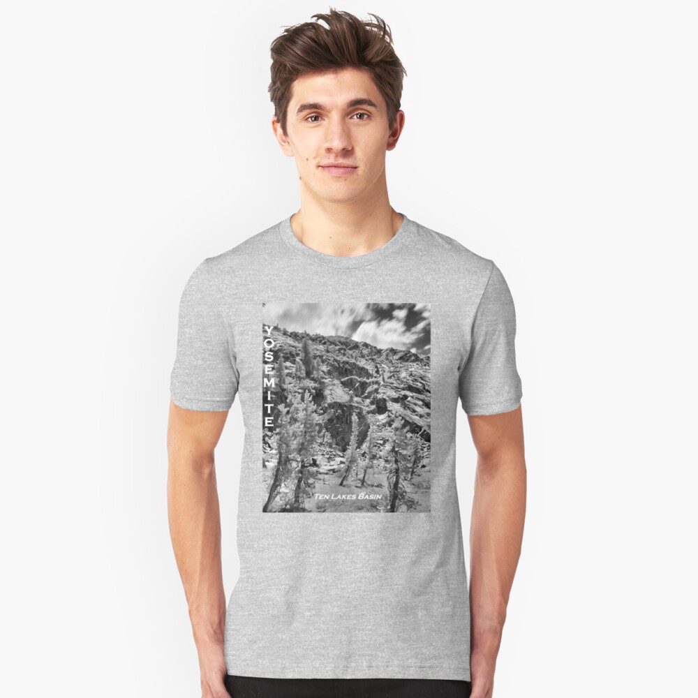 Ten Lakes Basin - Yosemite N.P. Slim Fit T-Shirt