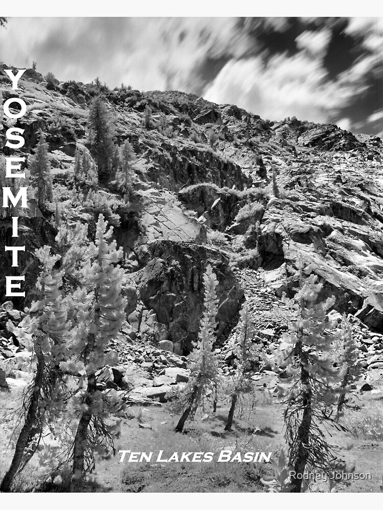 Thumbnail 3 of 3, Sticker, Ten Lakes Basin - Yosemite N.P. designed and sold by rodneyj46.