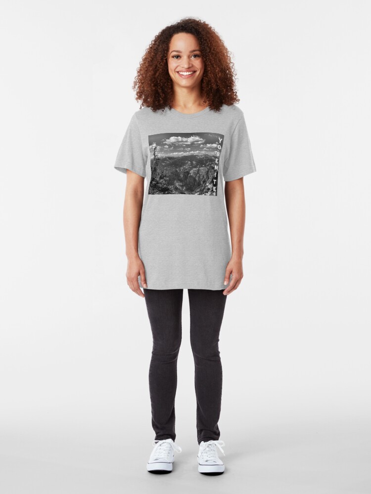 Alternate view of Grand Canyon of the Tuolumne - Yosemite Slim Fit T-Shirt