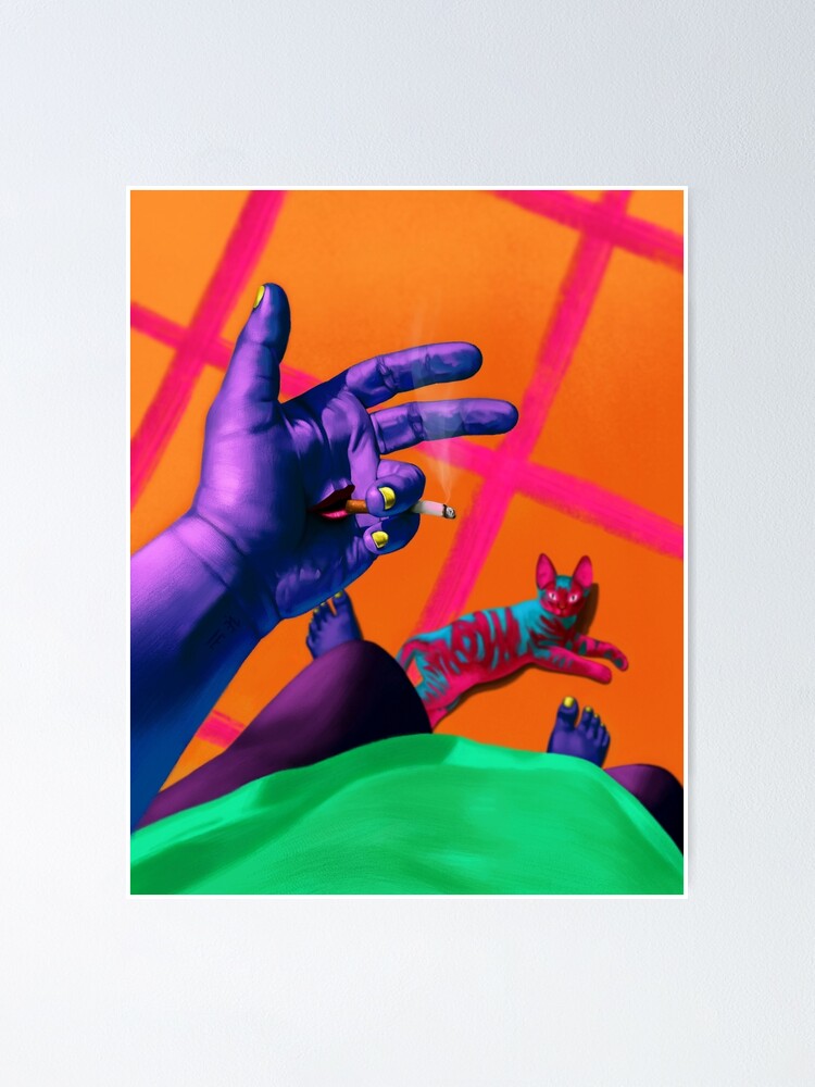Sigarilyo Poster By Elloizius Redbubble