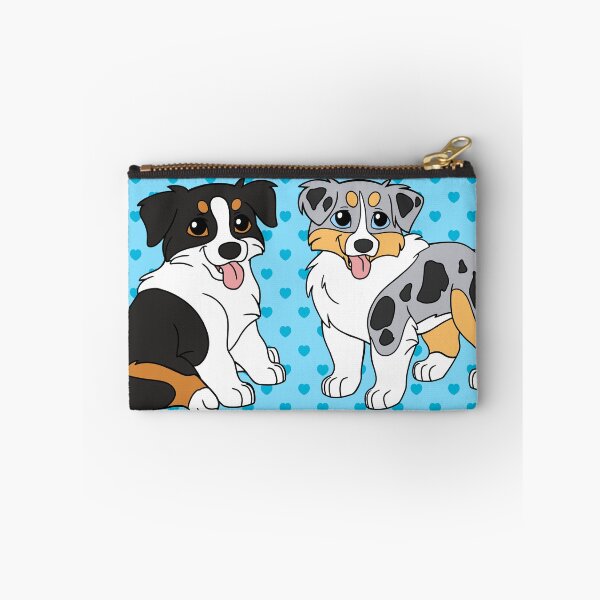 Item preview, Australian shepherd black tri blue merle designed and sold by sculptedpups.