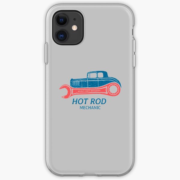 Hot Rod Mechanic iPhone Soft Case