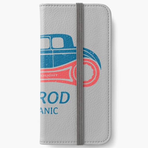 Hot Rod Mechanic iPhone Wallet