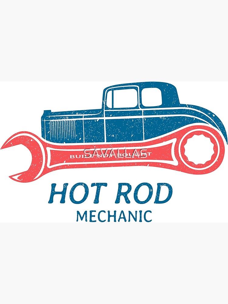 Hot Rod Mechanic von SAVALLAS