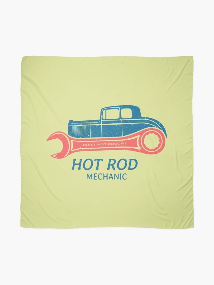 Alternative Ansicht von Hot Rod Mechanic Tuch