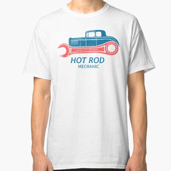 Hot Rod Mechanic Classic T-Shirt