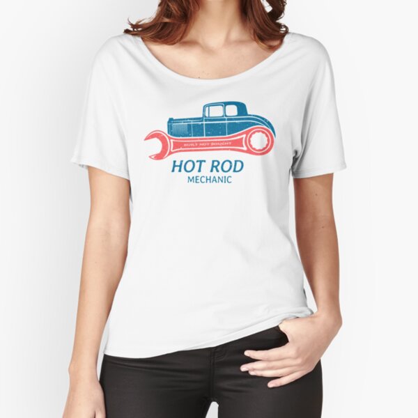 Hot Rod Mechanic Relaxed Fit T-Shirt