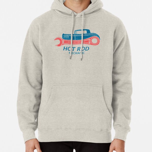 Hot Rod Mechanic Pullover Hoodie