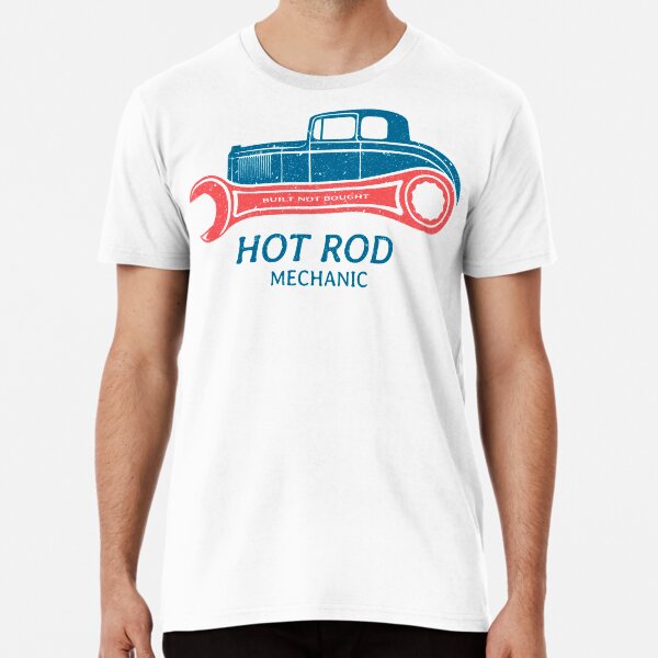 Hot Rod Mechanic Premium T-Shirt