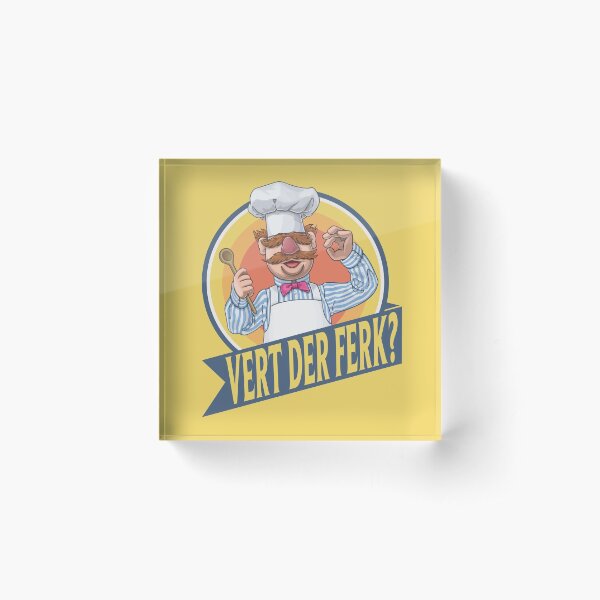 VERT DER FERK Acrylic Block