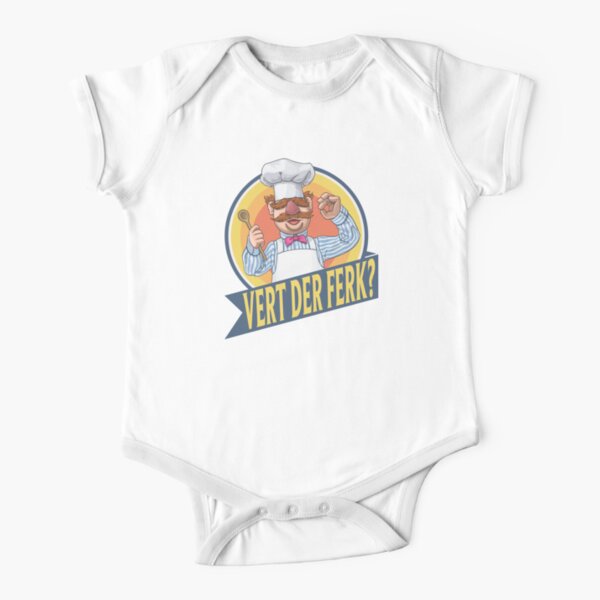 VERT DER FERK Short Sleeve Baby One-Piece