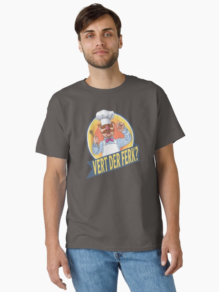 Thumbnail 2 of 7, Classic T-Shirt, VERT DER FERK designed and sold by oldskooldesign.