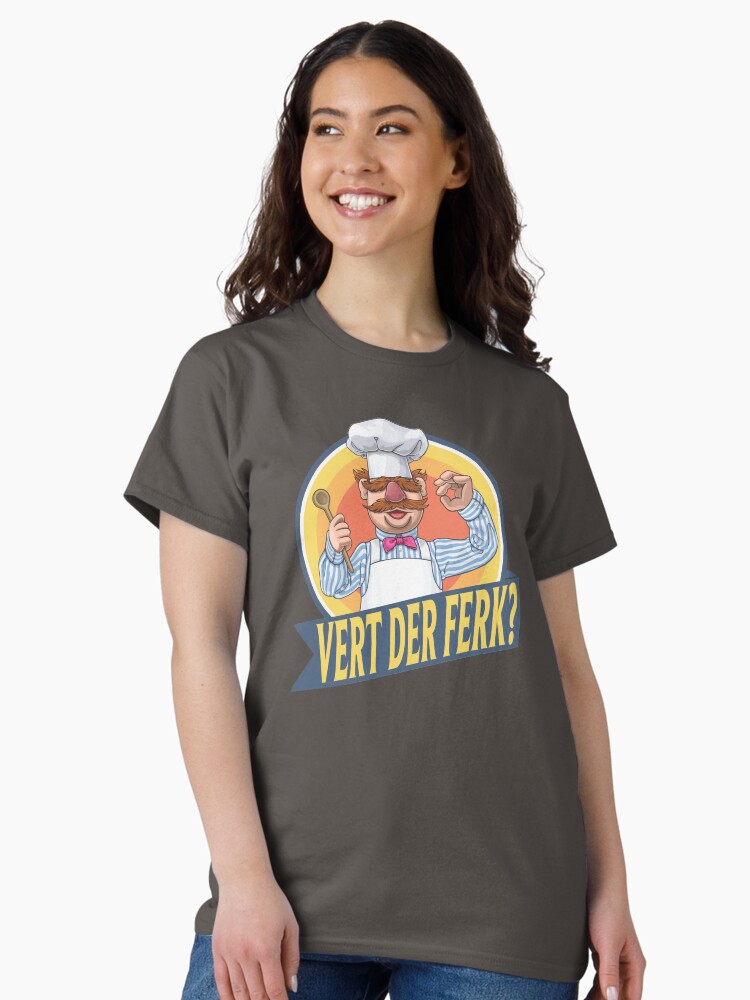 Thumbnail 1 of 7, Classic T-Shirt, VERT DER FERK designed and sold by oldskooldesign.