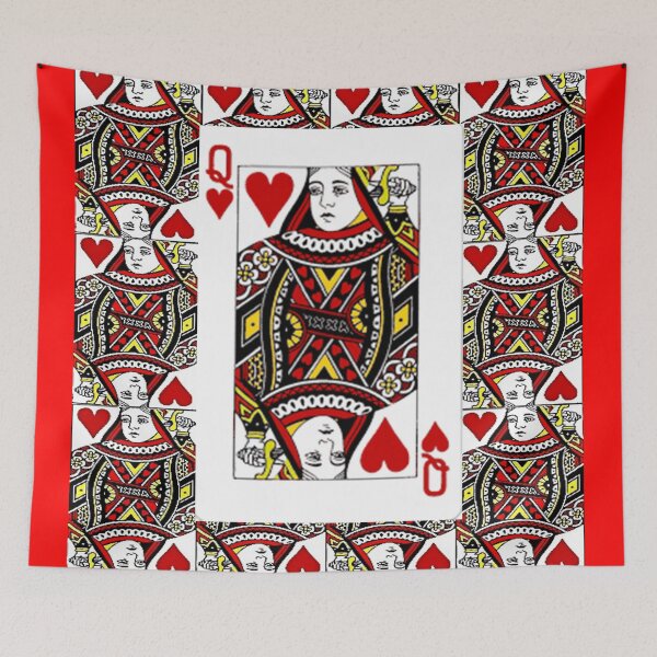 Item preview, QUEEN OF HEARTS PLAYING CARDS ARTWORK  designed and sold by sharlesart.