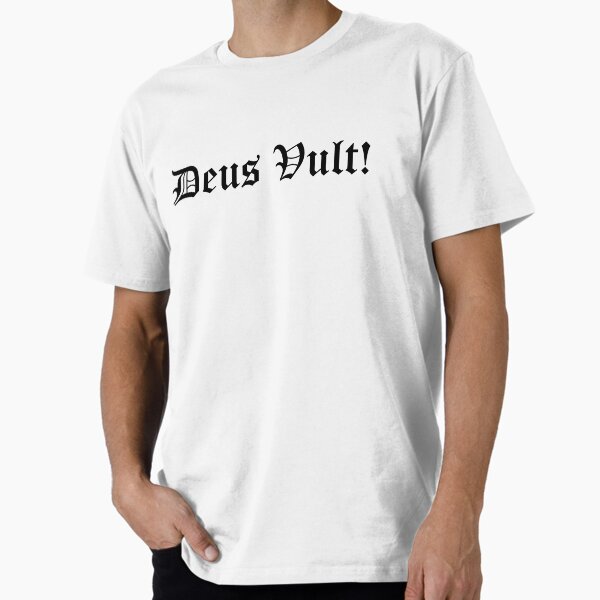 Item preview, Deus Vult Bible Quote designed and sold by AnchorArt.