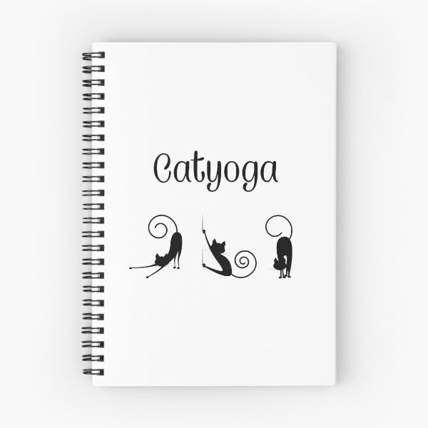 Item preview, Catyoga - for cat and yoga lovers! (white version) designed and sold by zero-g.