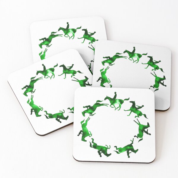 Item preview, Showjumping Horse Sequence (Green) designed and sold by illucalliart.