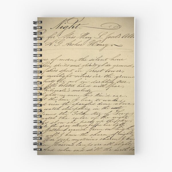 Item preview, Script handwritten poem designed and sold by AnchorArt.