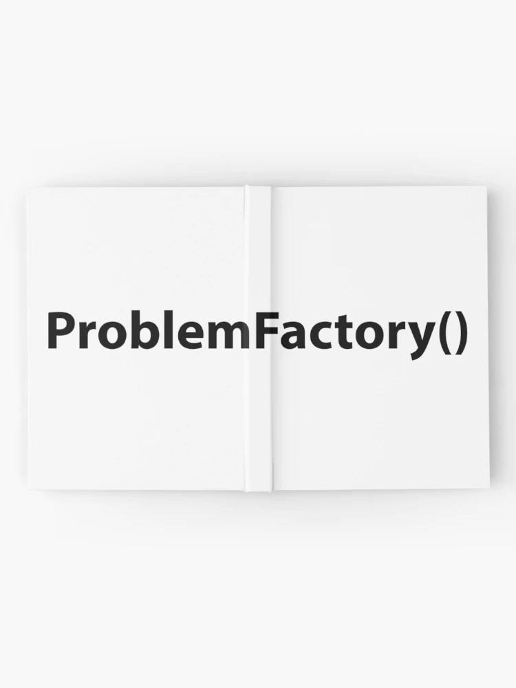 Thumbnail 2 of 3, Journal, ProblemFactory designed and sold by Evelyusstuff.