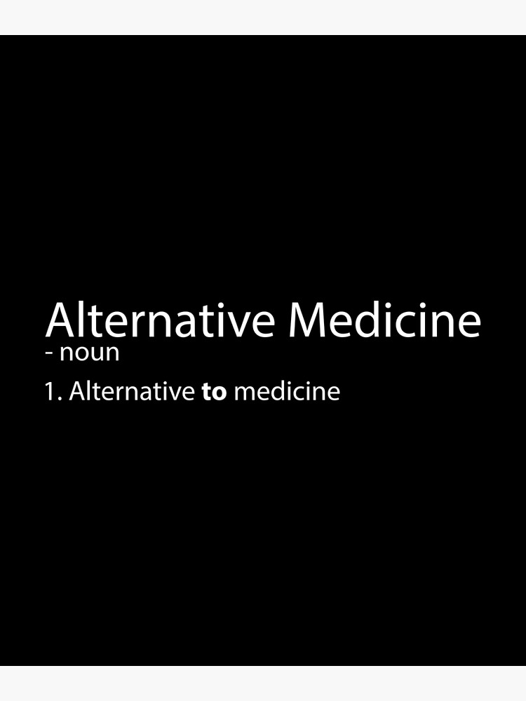 alternative-medicine-definition-poster-for-sale-by-evelyusstuff