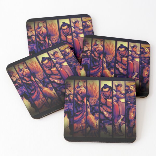 Item preview, Street Fighter 2 characters designed and sold by smurfted.