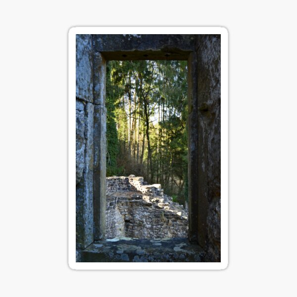 Item preview, Window into nature, Beaufort castle, Luxembourg designed and sold by nikitamanokhin.