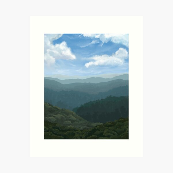 Item preview, Blue Ridge Mountains designed and sold by traveleroama.